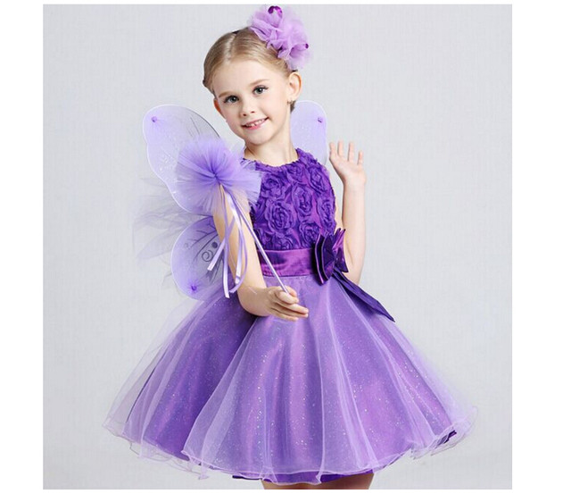 Princess sofia dress costume disfraz princesa sofia vestido princesa sofia  princesinha big flower vestido infantil meninas - AliExpress